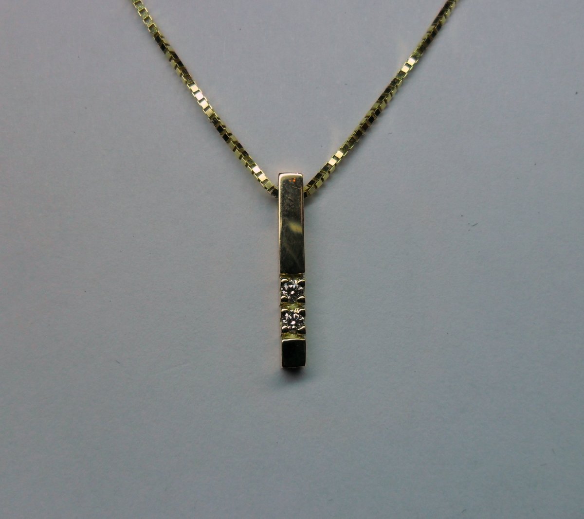 Alliance Staafhanger Smal Geelgoud 2st.