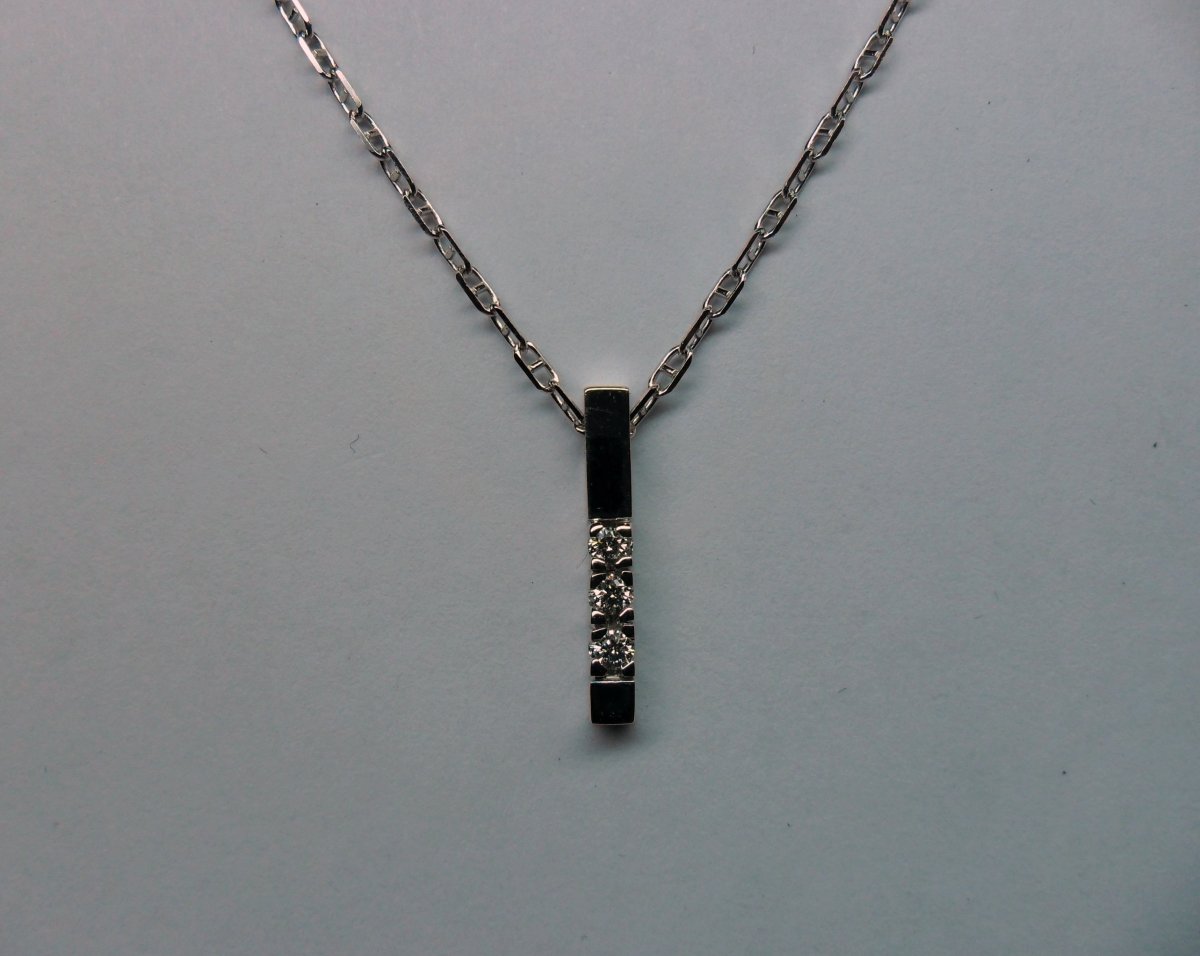 Alliance Staafhanger Smal Witgoud 3st.