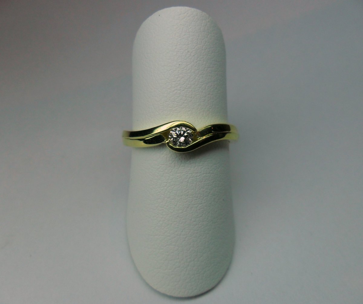 Rivoli Ring Yellow Gold
