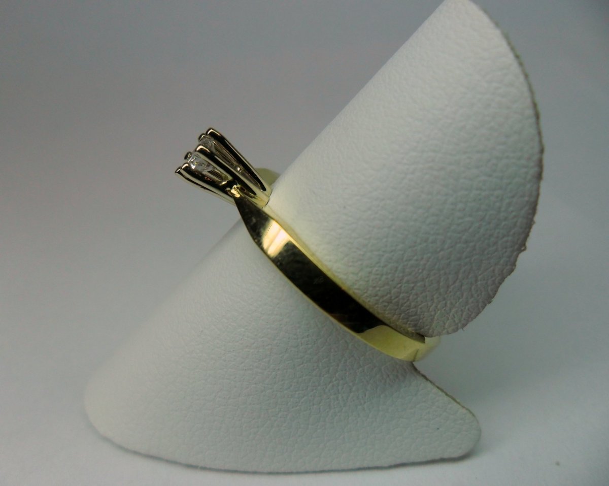 6 pronks solitaire ring