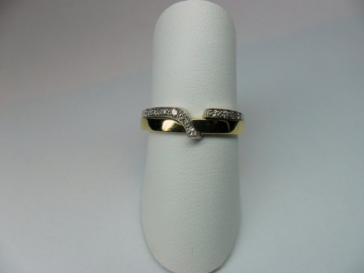 2Gether Ring Pavé Small Bicolor