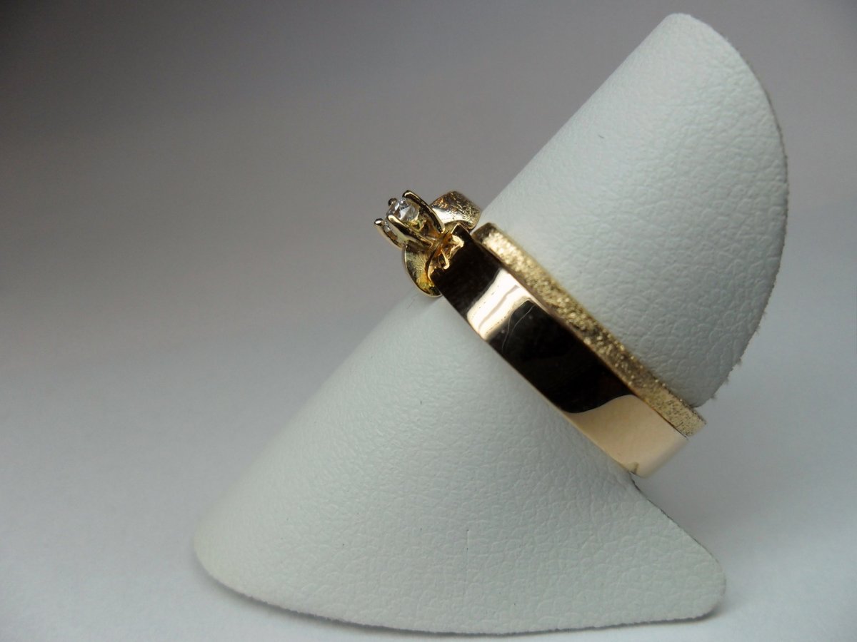 2Gether Solitair Ring Rosé Goud