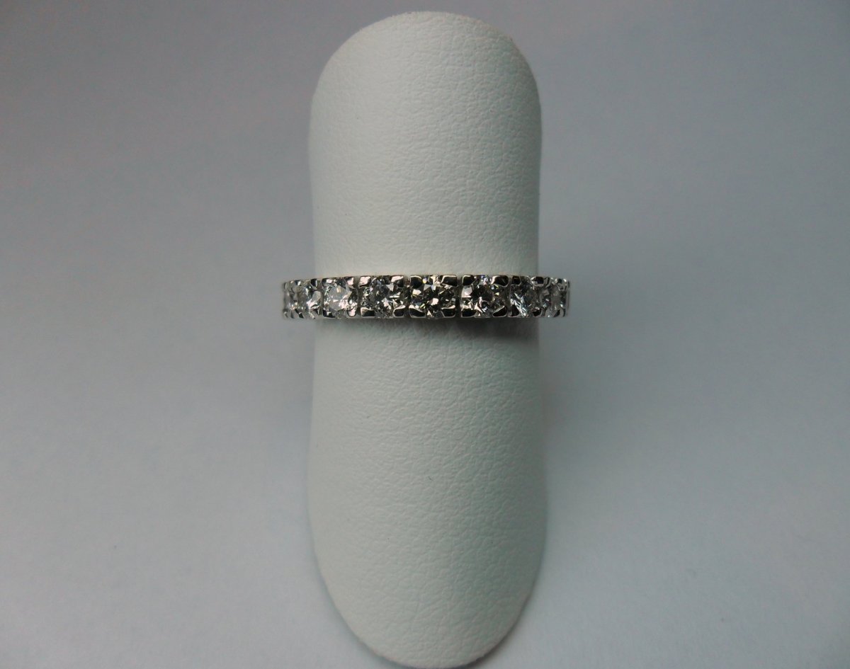 Alliance Ring White Gold 0.80 crt.
