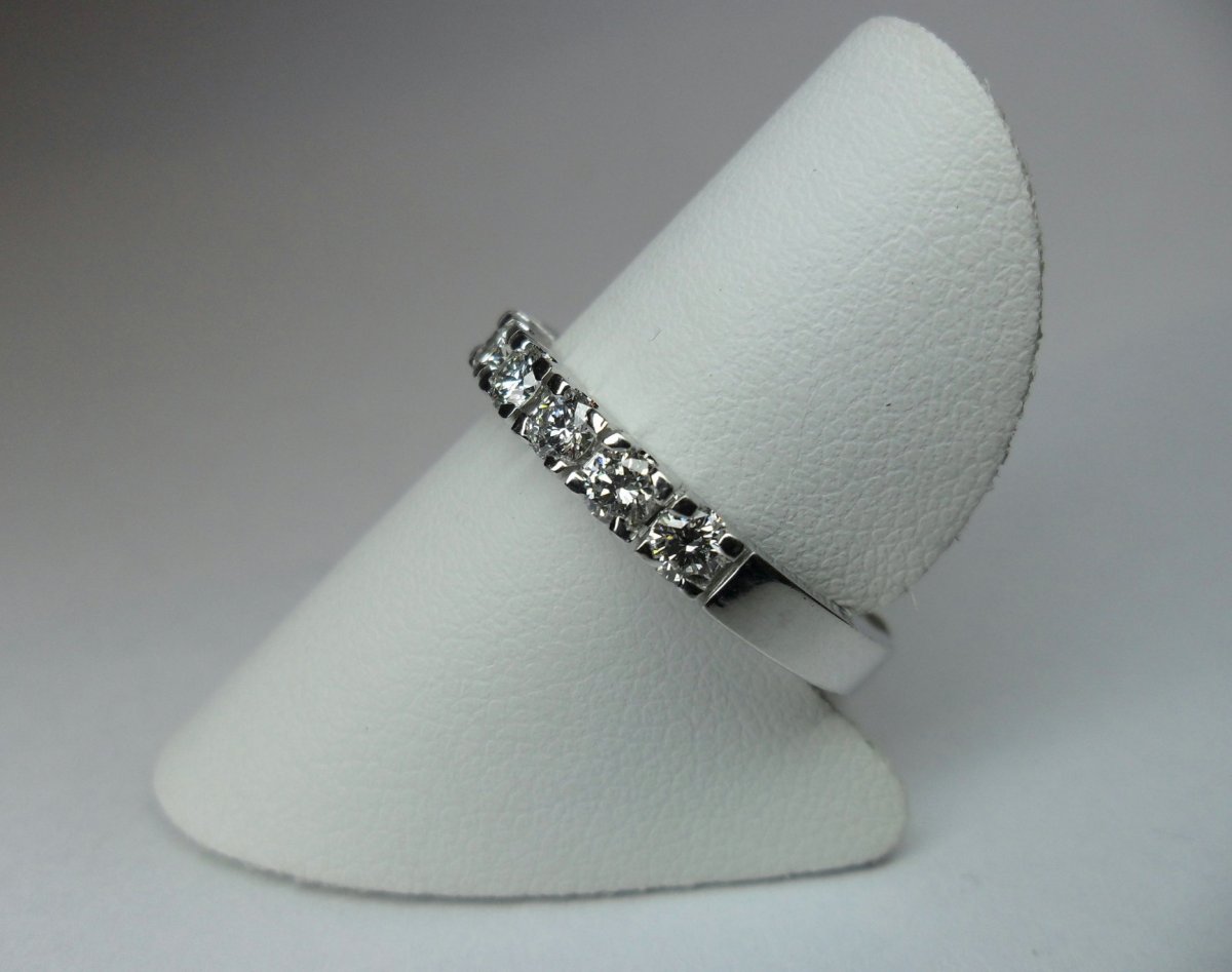 Alliance Ring White Gold 0.80 crt.