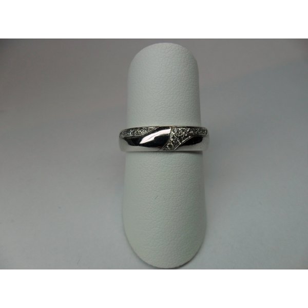 2Gether Ring Sphere Pavé White Gold Small