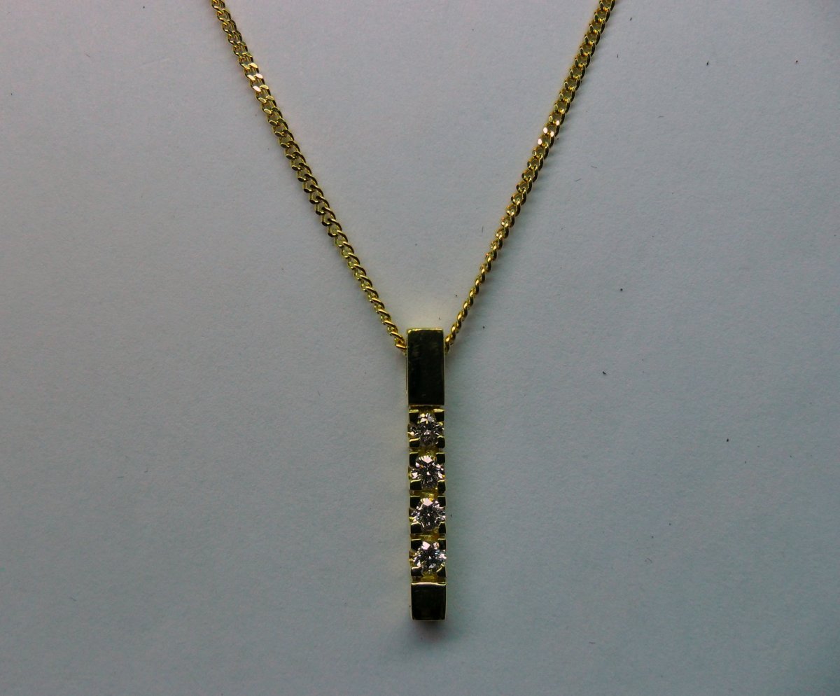 Alliance Staafhanger Geelgoud 4st.