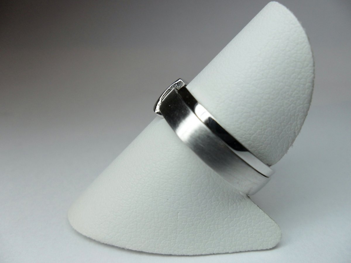 2Gether Ring Witgoud Mat en Glimmend