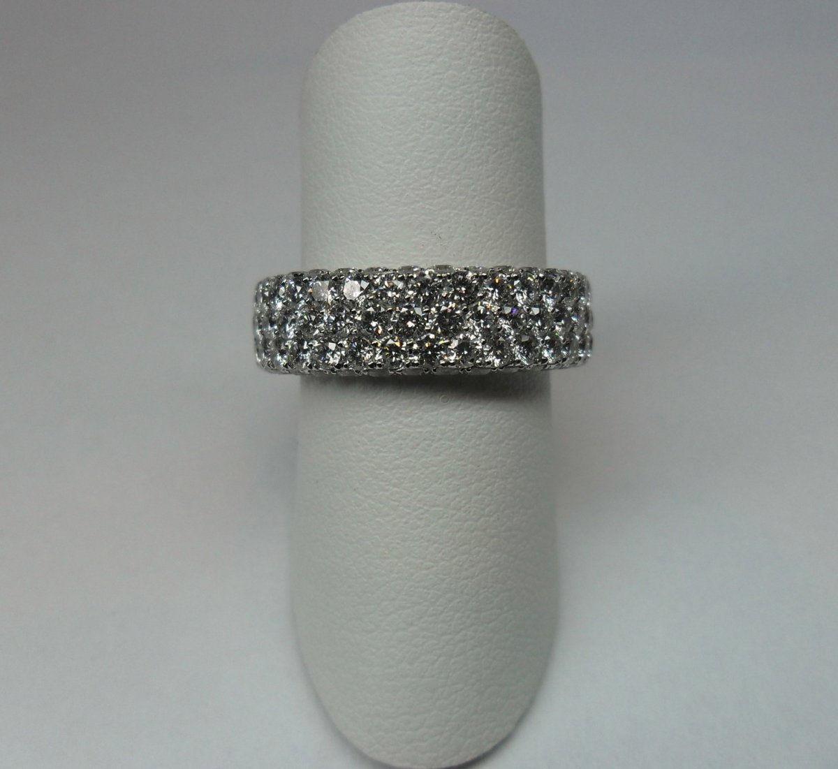 White Gold Pavé Ring