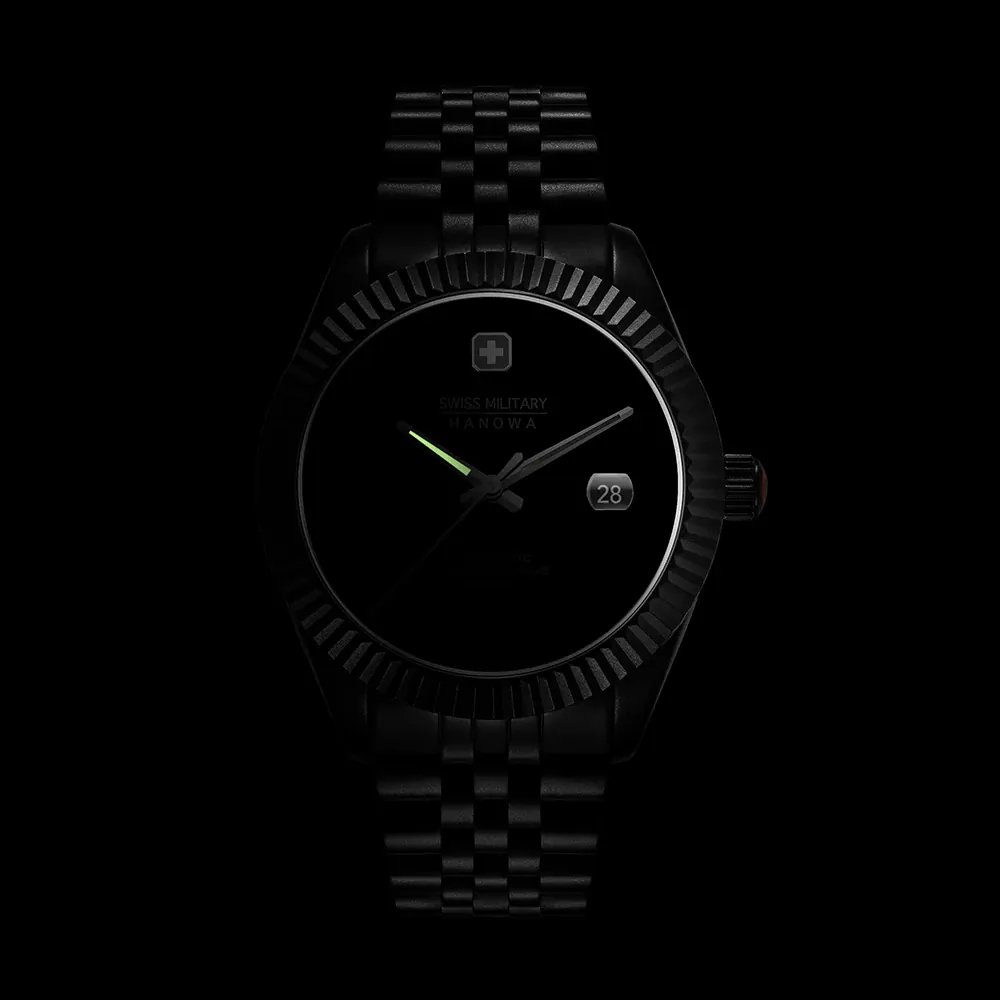 Swiss Military Hanowa Dark Night horloge SMWGL0005530